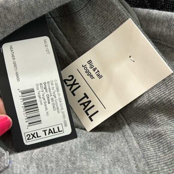 ORIGINAL USE - Grey Sweatpant Joggers 2XL Tall - Picture 5 of 7